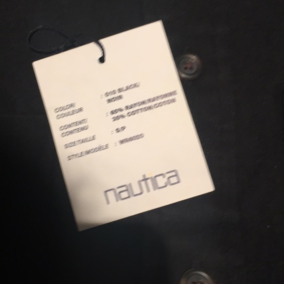 NWT cotton and rayon nautica shirt - Picture 2 of 4